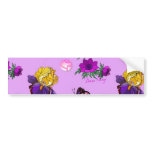 Flowers & Butterflies - Birds & Stars