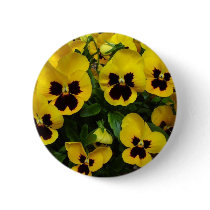 Flowers Pinback Button