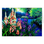 Flowers by a Stream Cards