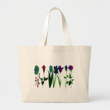 Flowers Canvas Bags