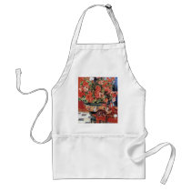 Flowers & Cats - Impressionist Art - Renoir Apron