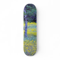Flowers Fields Forests Oaks Skate Board Decks