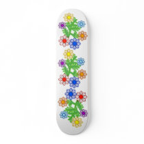 flowers, flowers, flowers custom skateboard