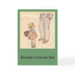 Flowers for Dad Greeting Card