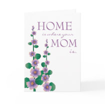 Flowers for Mom Happy Mother's Day Card