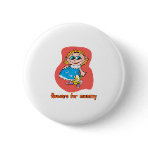 Flowers For Mommy Buttons