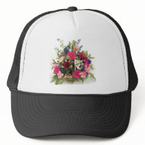 Flowers Mesh Hat