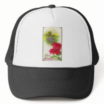 Flowers Mesh Hats