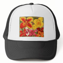 Flowers Mesh Hat