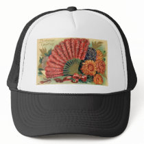 Flowers Mesh Hats