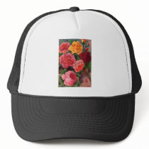 Flowers Trucker Hats