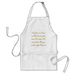 Flowers Herbs Names Apron