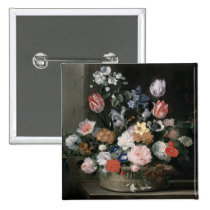 Flowers in a Basket, 1650-56 buttons