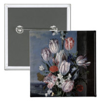 Flowers in a Crystal Vase, 1652 buttons