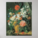 Flowers in A terra Cotta Vase 1720s Print