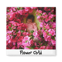 Flowers in April, Flower Child Magnet