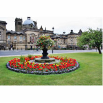 Flowers In Blossom In Front Of Turkish Baths In Ha Photo Cutouts