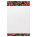 Flowers in England stationery