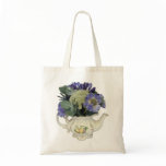 Flowers in teapot canvas bags