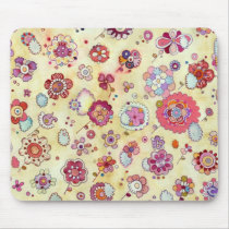 Flowers in the Clouds Mousepad