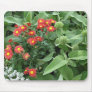 flowers in the garden mouse mat