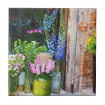 Flowers in Venice, Italy Ceramic Tiles