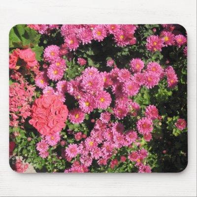 flowers mouse pads by DonnaGrayson_Photos