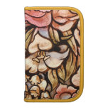 Flowers Painted on Glass Folio Planner