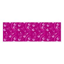 flowers pink business card templates
