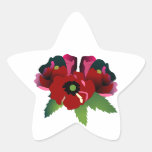 Flowers Poppies Sticker