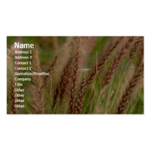 Flowers Profile Card Business Card