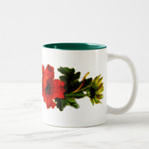 flowers-redyellow mugs