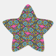 Flowers & Roos Star Sticker