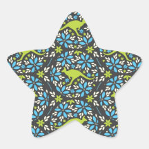 Flowers & Roos Star Stickers
