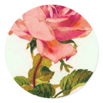 Flowers Round Sticker
