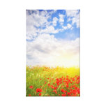 Flowers Stretched Canvas Print