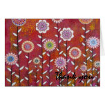 Flowery Thank You Card