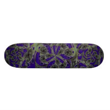 Flowist Blue Film Skate Decks