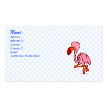 Floyd Flamingo Business Card