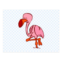 Floyd Flamingo Post Card