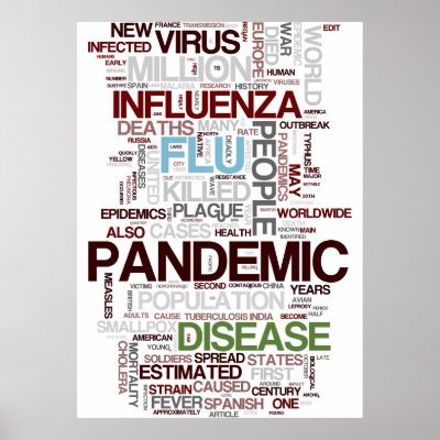 Flu Pandemic Poster by MacXever