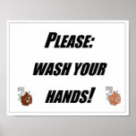 Flu Poster posters