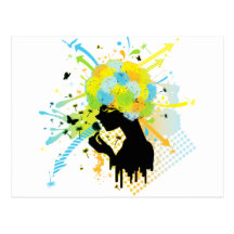 Fluff_of_a_Dandelion Postcard