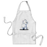 Fluffy Butt Westie Aprons