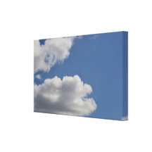 Fluffy Clouds Stretched Canvas Prints