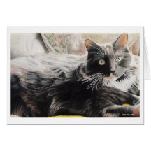 FLUFFY GREETING CARD