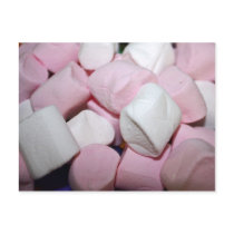 Fluffy Marshmallow Postcard