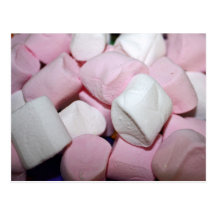 Fluffy Marshmallow Postcard