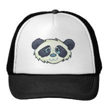 Fluffy Panda Mesh Hat
