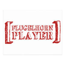 Flugelhorn Player Post Cards
